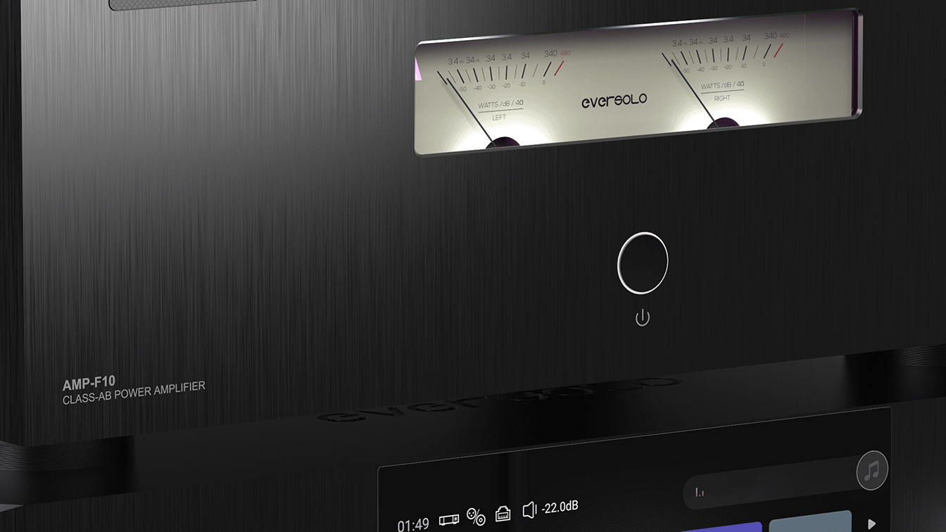 EverSolo AMP-F10 – 2 Channel Stereo Power Amplifier (Each)