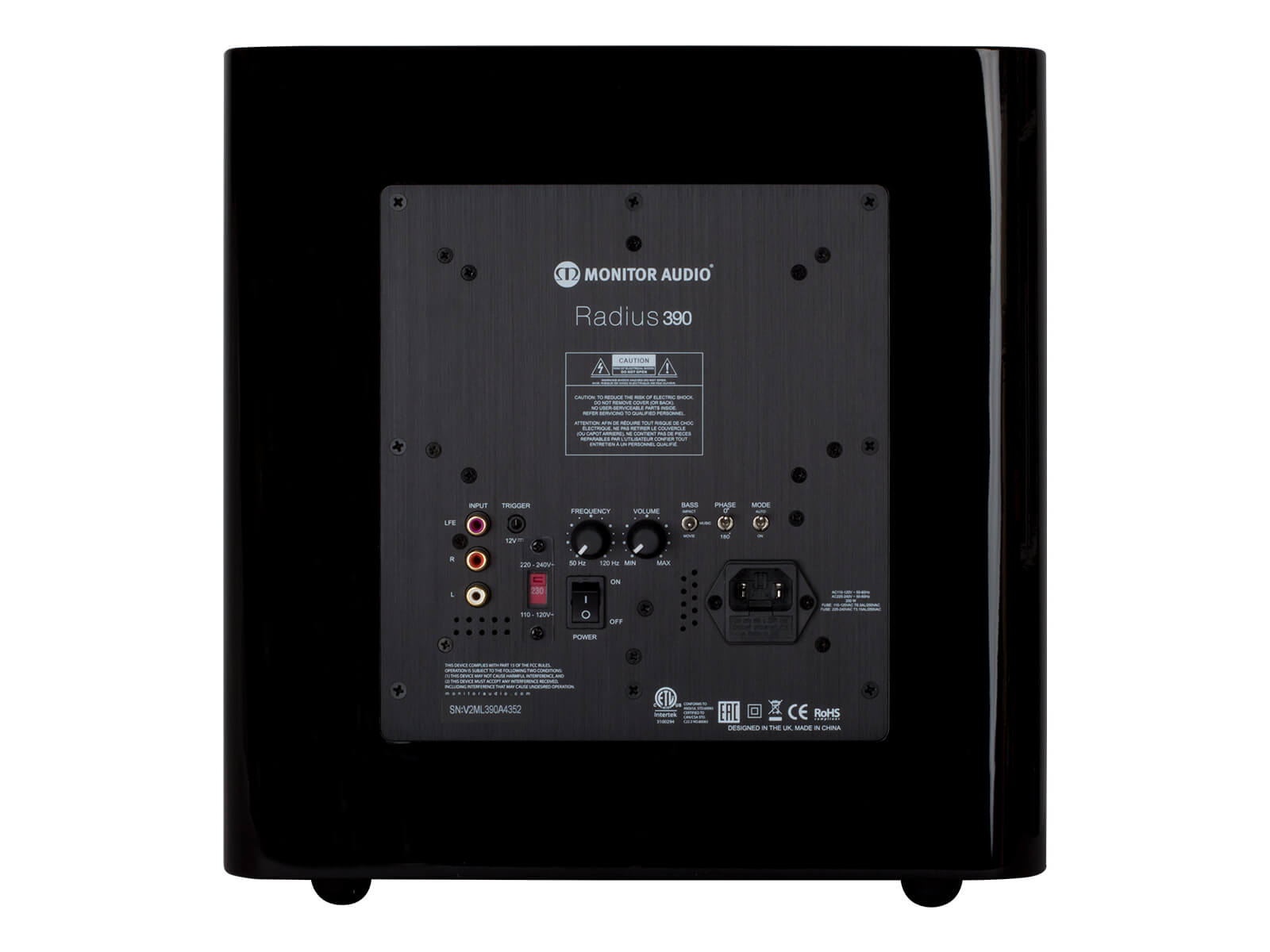 Monitor Audio Radius 390 Active Subwoofer 10 200W (Each)
