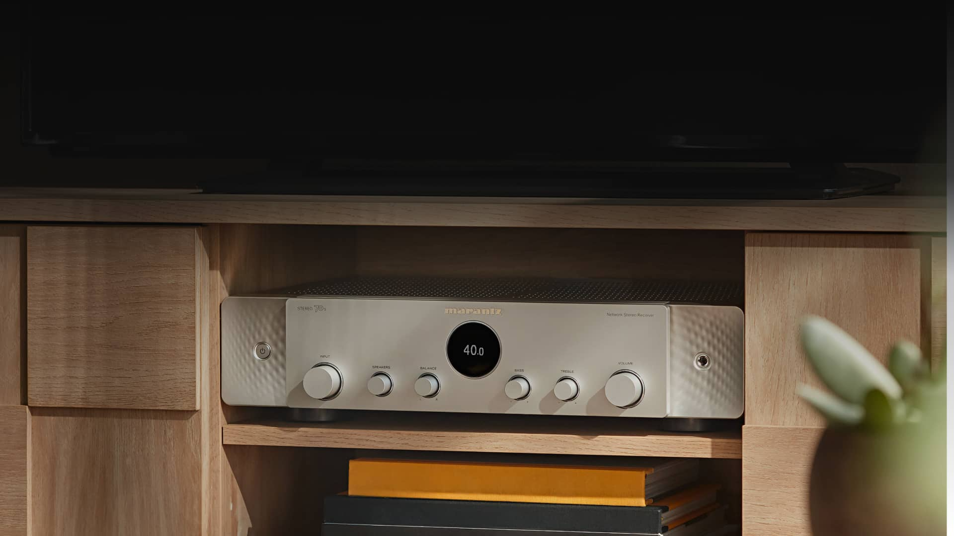 Marantz Stereo 70s - Streamline Stereo Receiver w/ 75W, 8K AND 6 HDMI Inputs (Each)