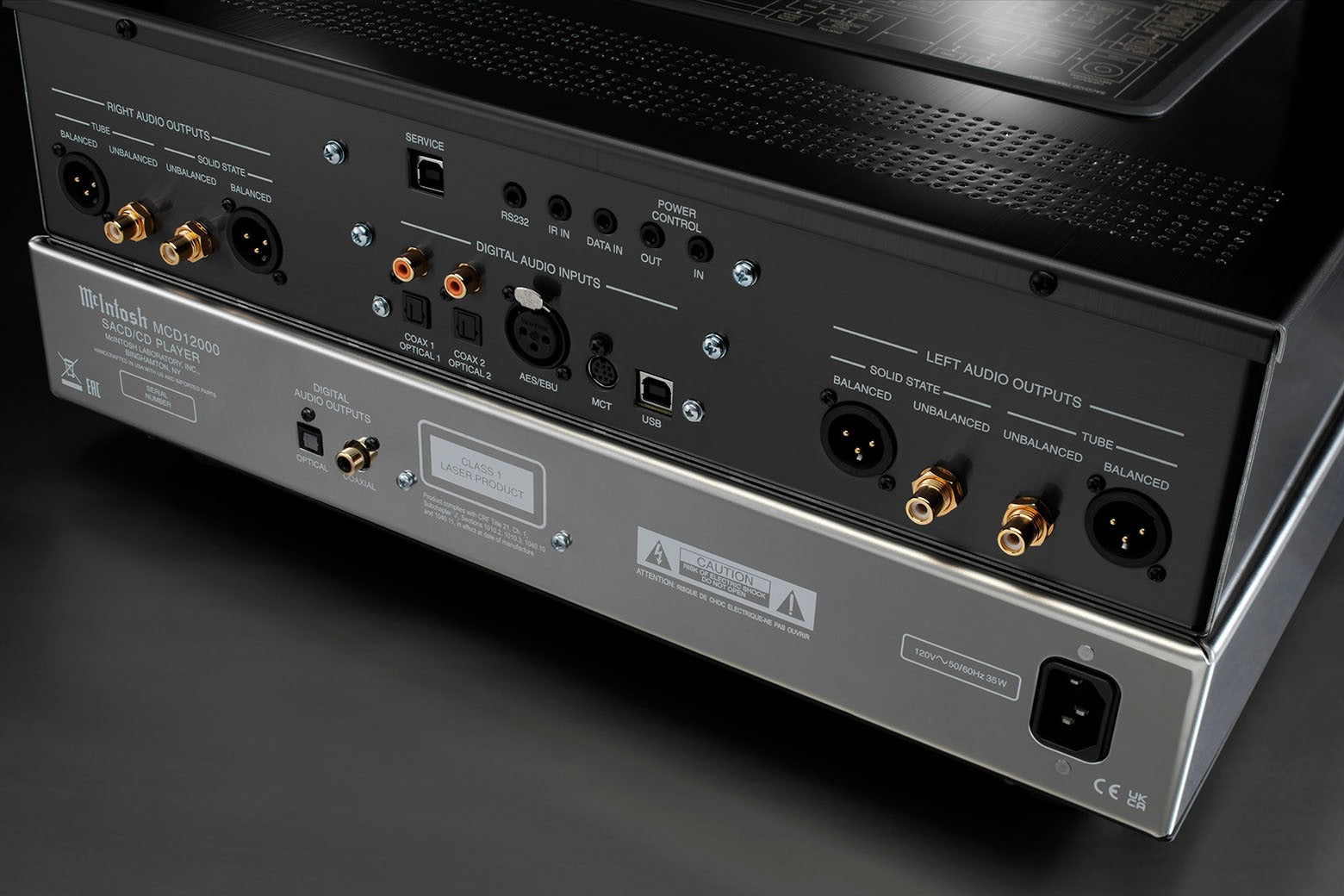 McIntosh MCD12000 - 2-Channel SACD/CD Player