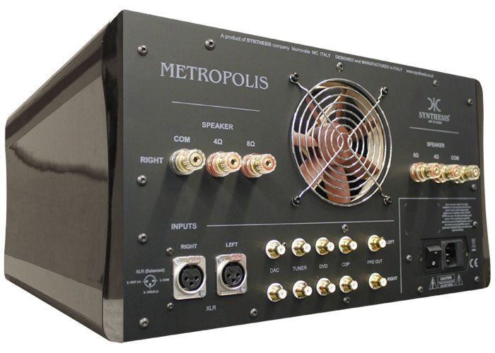 Synthesis Metropolis NYC100i Dual Mono Integrated Tube Amplifier 100w/ch (Each)