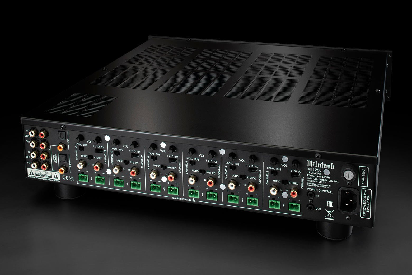 McIntosh MI1250 - 12-Channel Digital Amplifier
