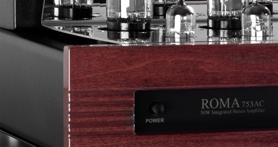 Synthesis ROMA 753AC Integrated Tube Amplifier 50w/ch | Display Unit