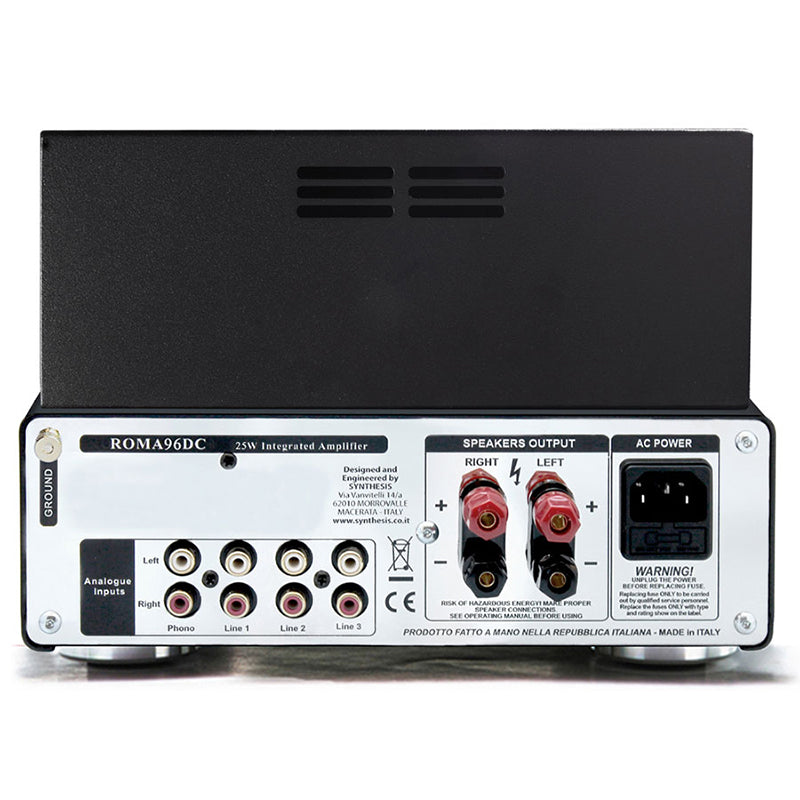 Synthesis Roma 96DC - 25W Pure A Class Integrated Stereo Amplifier (Each)