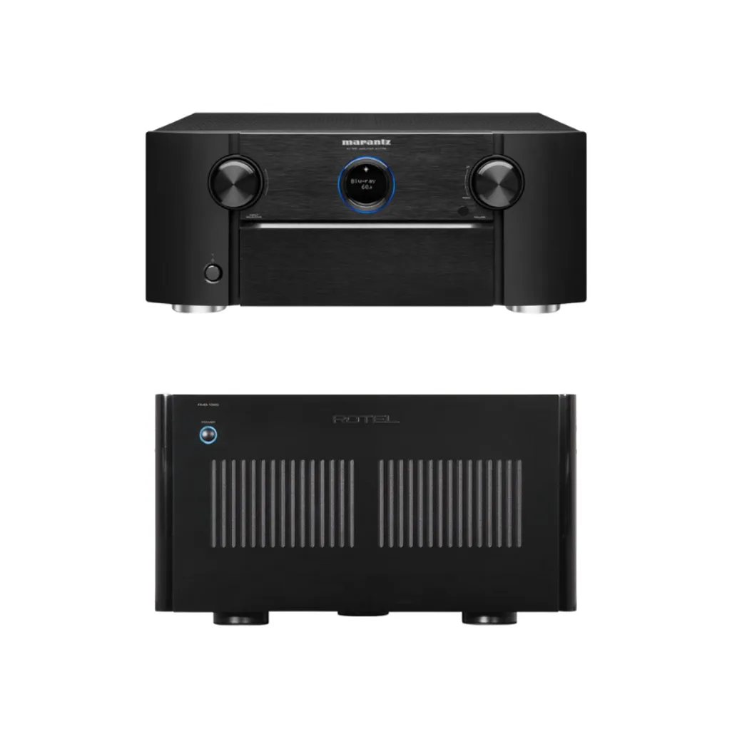 Marantz AV7706 & Rotel RMB1585 MKII Bundle