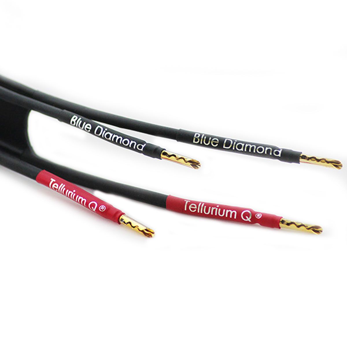 Tellurium Q Blue Diamond Speaker Cable Terminated