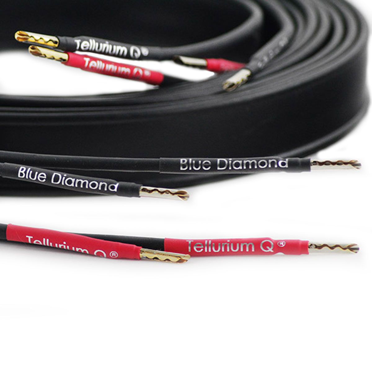 Tellurium Q Blue Diamond Speaker Cable Terminated