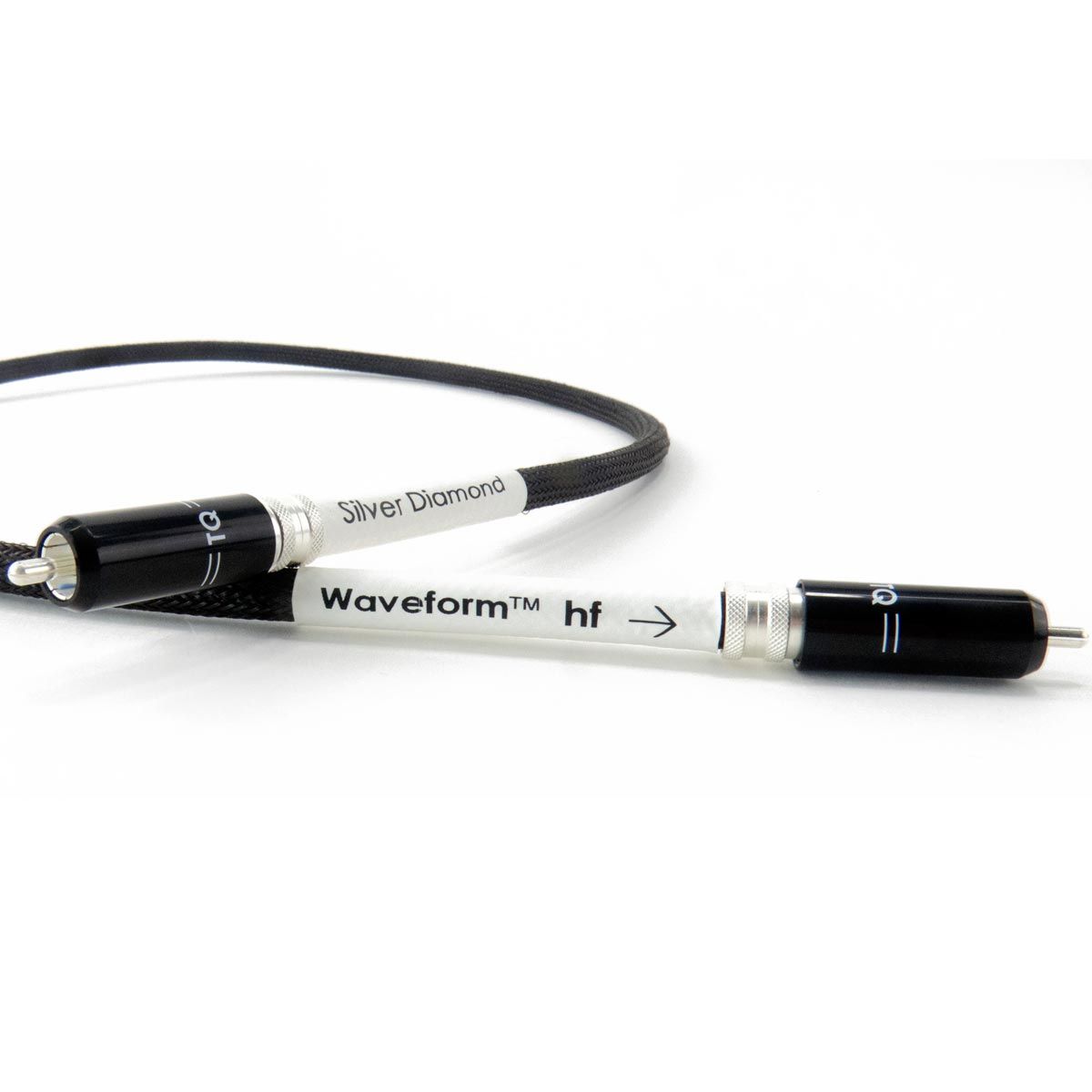 Tellurium Q Silver Diamond Waveform™ HF Digital RCA Cable