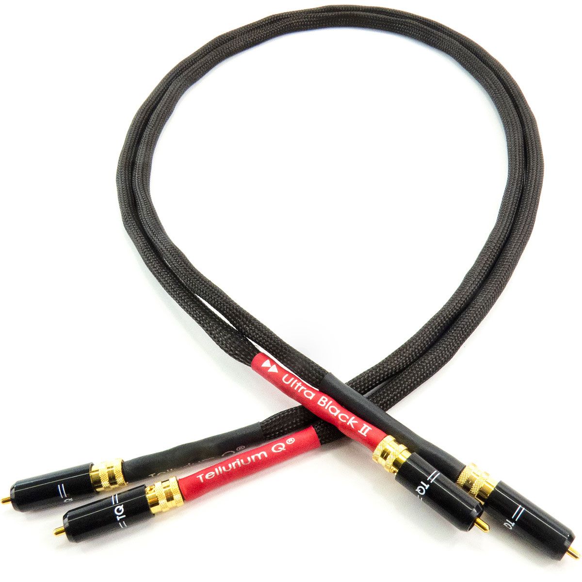 Tellurium Q Ultra Black II RCA Cable (Pair) - 1M